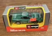 Burago 4117 Green Ferrari 308 GTB Scale 1:43 Diecast Mint Loose