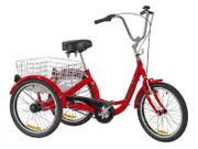 Gomier 2500 Series Coaster 20" Adult Trike - Red