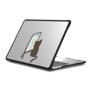 MacBook Air 13-inch (M2 - M4) Impact Case overthinking cat
