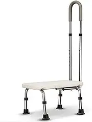 Shower seat Shower Chairs for Seniors, Bath Shower Chair Bedside Commodes Commode Chair Elderly Seat Comfortable Adjustable Bathtub Stool Seniors Adults Kids Shower Chair (Color :