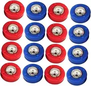 TOGEVAL Shuffleboard Balls Set 24pcs Replacement Mini Casters Ideal for Shuffleboard Table Games Educational Toys