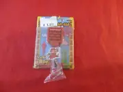 Small Mario Nintendo Retractable ID Holder Keychain w/Popup Coin NES Mario Look