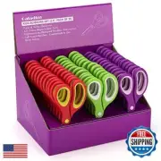 Galadim Kids Scissors (36 Count Teacher Pack, Rounded-tip, 5.5 Inch) - 5.5’’