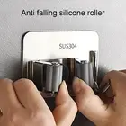 Broom Holder Wall-mounted Storing Balcony Garage Wall Hanging Mop Broom Storage
