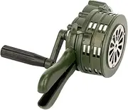 Lyaciomn Emergency Hand Crank Siren Horn 110DB Manual Operated Warning School Shopping Fire Air Alarm System Component