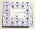 Cabbages & Roses of London Luxurious Home Collection 100% Cotton Percale Cris...