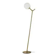 Telbix Ohh Opal Sphere Floor Lamp