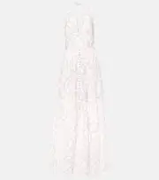 [Alexandra Miro] Alexandra Miro Celeste printed cotton maxi dress AU 14 multicoloured