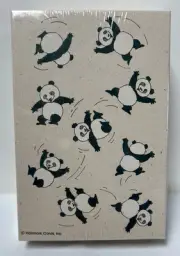 New! SEALED! 80s Springbok Hallmark "PANDA-MONIUM!" 100-pc MINI Puzzle 4713 NIB!