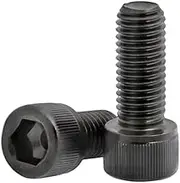 5pcs/100pcs DIN912 Grade12.9 Black Hexagon Hex Socket Allen Head Cap Screw M1.4 M1.6 M2 M2.5 M3 M3.5 M4 M5 M6 M7 M8(X50mm,M2.5 50pcs)
