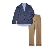 Wonder Nation Boys Knit 3 Piece Suit Set