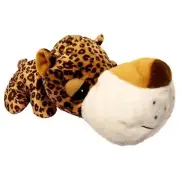 Digger's Pet FatHedz Plush Mini Cheetah Dog Toy Interactive Fun Playtime 7-Inch