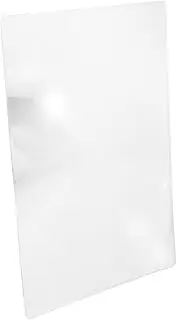 HOMSFOU Full Page Magnifier for Seniors Ultra Thin High Definition Fresnel Lens for Clear Reading Books Tablets and Readers Magnification Reducing Eye Strain