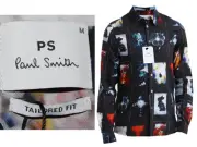 PAUL SMITH Shirt Man M PS43 T1P