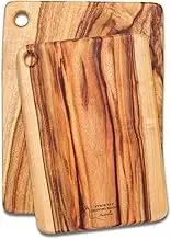 Byron Bay Combo Set Large & Medium Classic Board Wooden Anti-Bacterial Camphor Laurel Chopping Board Wooden Platter Multi-Purpose Cutting Board