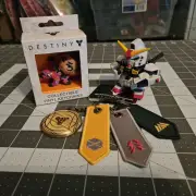 Crowded COOP Destiny Guardians Keychain NEW And Ikora