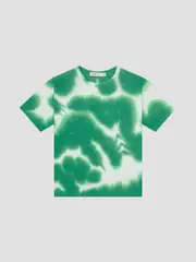 Mini Green Burst Boxy T-Shirt