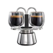 Baccarat Barista Brillante Double Espresso Coffee Maker 8.1X16cm