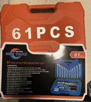 61PC Socket Tool Combination Auto Repair Tool Wrench Set Repair Kit Hardware Kit