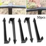 Pipe Ground Stakes Drip Irrigation Tube Holder Spikes Pegs Yard Garden