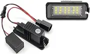 Yurefax 2pcs Number License Plate Light Lamp for 911 Car Number Plate Light