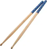 Milisten 1 Pair Professional Wooden Drumsticks For Kids Anti-slip Grip Drum Sticks For Beginners Solid Wood Drumsticks 5a