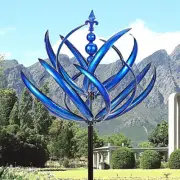 Metal Kinetic Windmill Decorative Wind Spinner Outdoor Garden Lawn