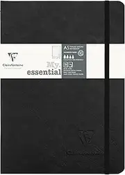 Notizbuch Age Bag My.Essential A5 96 Blatt dot-linierteatur, Schwarz