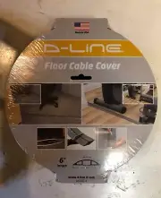 NEW D-Line 6ft Floor Cord Cover Floor Cable Protector