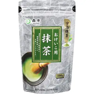 🔥週週到貨🔥日本製 森半 抹茶粉 100g 京都宇治抹茶  無糖 日本茶 沖泡茶 茶品 甜點 烘焙料理 茶粉【大福部屋】