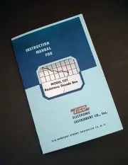 EICO Model 1171 Resistance Decade Box Instruction Manual