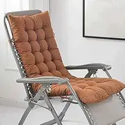 Cushions Sun Lounger Mattress Sun Lounger Cushion Deckchair Cushion 170x53x124cm Anti-Slip Sun Lounger Mattress for Relax Lounge Chair Thick Terrace Sun Lounger CoverA