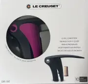 Le Creuset PINK Compact Lever CORKSCREW New in Perfect Box & SEALED