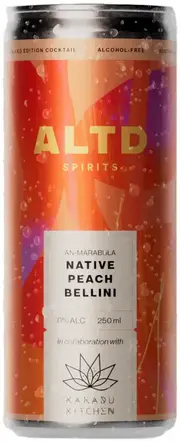 ALTD Kakadu Native Peach Bellini 250ml