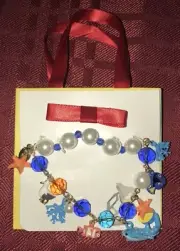 Disney Parks Charm Bracelet Finding Nemo Dory Seagull MINE Starfish New