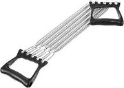 DINHEAROM Chest Expander for Men Durable Spring Chest Workout Equipment with Non Slip Handle for Home and Gym Targeting Chest Arms and Back Muscle Groups
