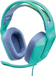 Logitech G G335 Wired Gaming Headset, Mint