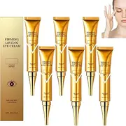 Firming and Lifting Eye Cream, Anti -Wrinkle Under Eye Moisturiser, Anti-Aging Lift and Tighten Sagging Skin, Reduce Fine Lines and Dark Circles, Puffiness, for Men and Women (6pcs)