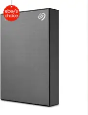 One Touch Portable External Hard Disk Drive with Data Recovery Services, 2TB, Gr