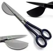 Duckbill Blue Scissors 6" Carpet Nipping Cutting Working Sharp End 2" New Tools