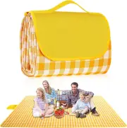 Extra Large Waterproof Picnic Blanket Sandproof Beach Mat for Outdoor Camping
