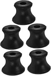 ABOOFAN 5Pcs Tuning Fork Holder Set Non Slip Rubber Bases for Yoga Sound Healing Enhanced Stability for Meditation and Relaxation
