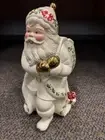 LENOX “Santa Skates To A New Millennium”Cookie Jar, 1999, 14” With Orig. Box