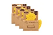 4x White Magic Eco Basics Duck Soap Riser Elevator Holder Sink Organiser Yellow