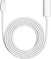 TUSITA 10 ft.USB-C Extension Cable - Compatible with Ring USB-C Solar Panels,Security Cameras