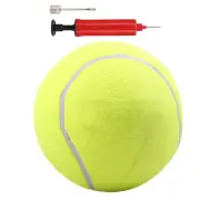 Large Pet Dog Tennis Ball Thrower Chucker Emitter Play Toy Jumbo Size + Inflator