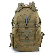 40L Camping Backpack Men'S Bag Travel Bags Tactical Molle Climbing Rucksack Hiki