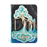 Plume (Vintage Vogue) Mini Lined Hardcover Journal (Elastic Band Closure)