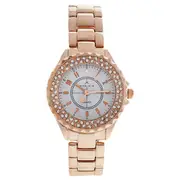 Kim & Jade 2033L-GPW Rose Gold Stainless Steel Bracelet Watch by Kim & Jade for Women - 1 Pc Watch