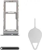 BESJMYT for Samsung Galaxy S20 5G Sim Card Tray Replacement (Single SIM Version) Cosmic Grey Card Tray Slot Holder Bracket Adapter with Needle Ejector for S20 5G SM-G981U SM-G981U1
